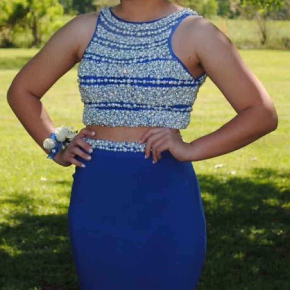 Beautiful Pearl Prom Dress